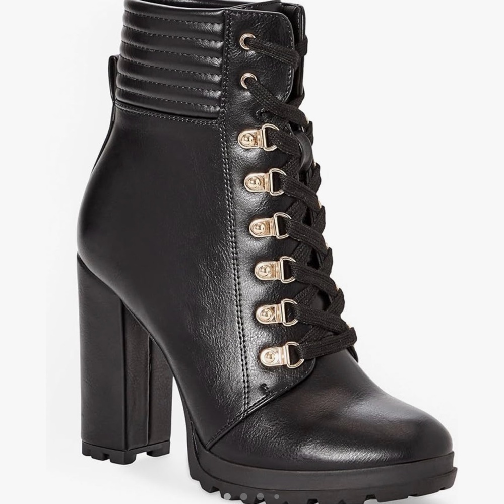 Shandee Lace-Up Booties